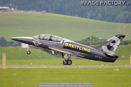 2011-07-01 Zeltweg Airpower 6986 Breitling Jet Team - Aero L-39 Albatros